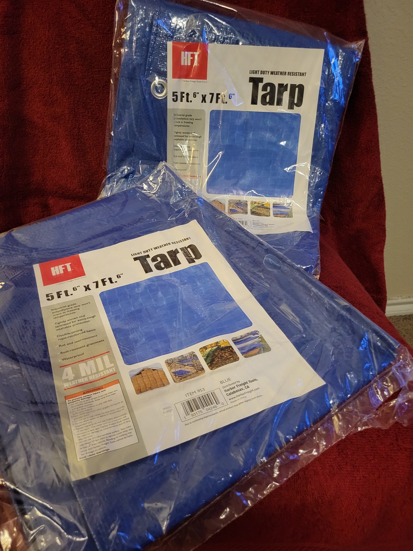 Tarp 5ft x 7ft