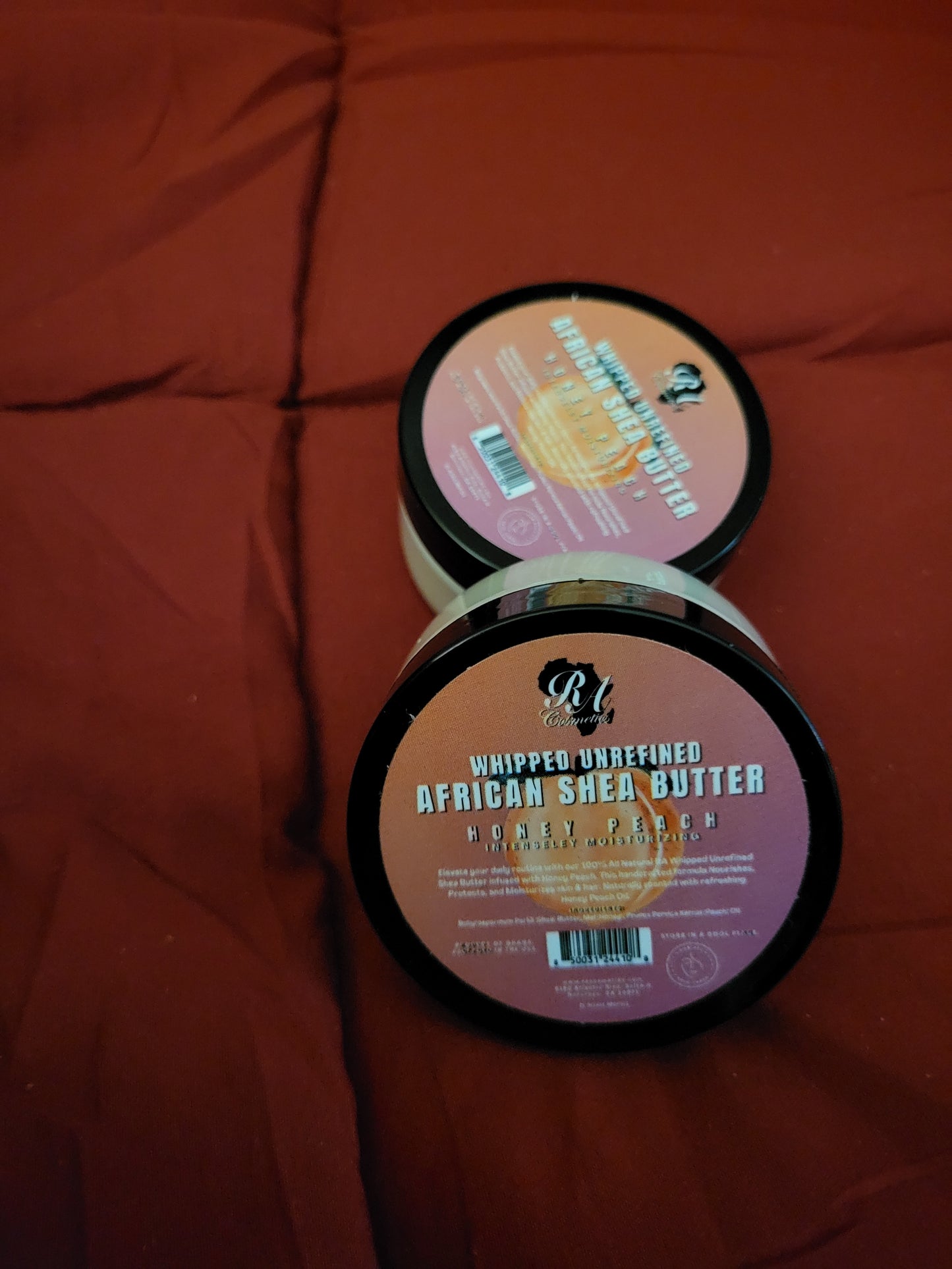 African Shea Butter Honey Peach 2oz