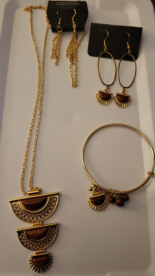 9c Jewelry Necklace (2)Earring Sets and Bracelet or Purchase Individually