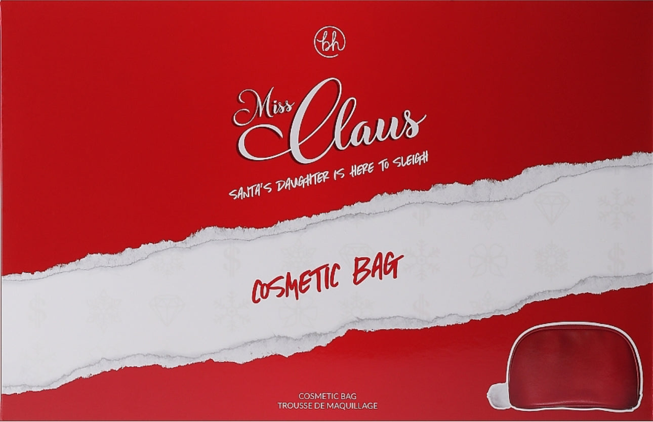 🚨🚨Clearance🚨🚨 BH Miss Claus Red Cosmetic Bag