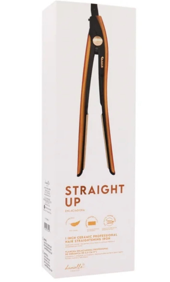 Danielle Creations 1" Ceramic Tourmaline Hair Straightening Flat Iron