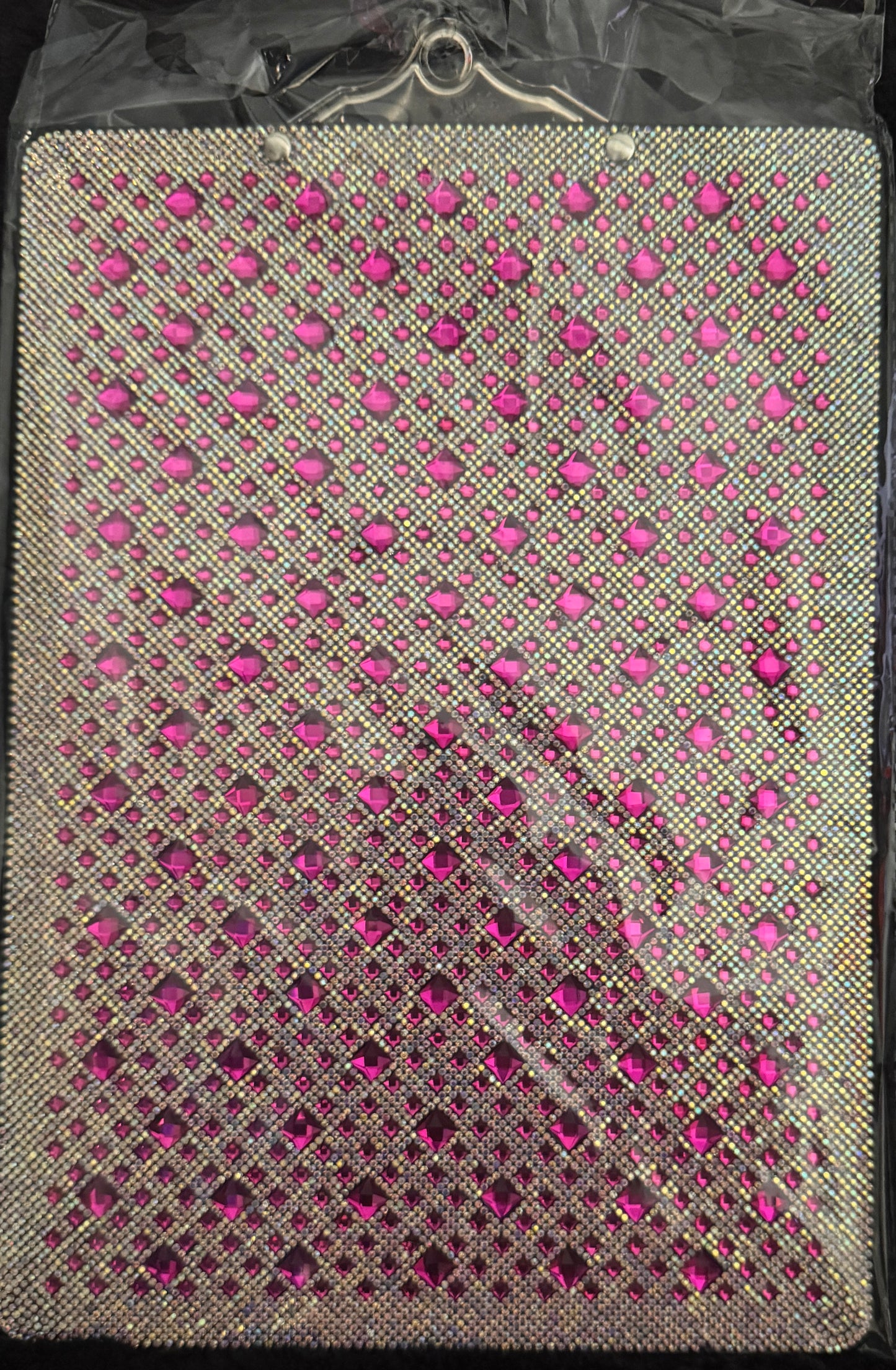 -001 Jacqueline Kent Design Pink Studded Clipboard