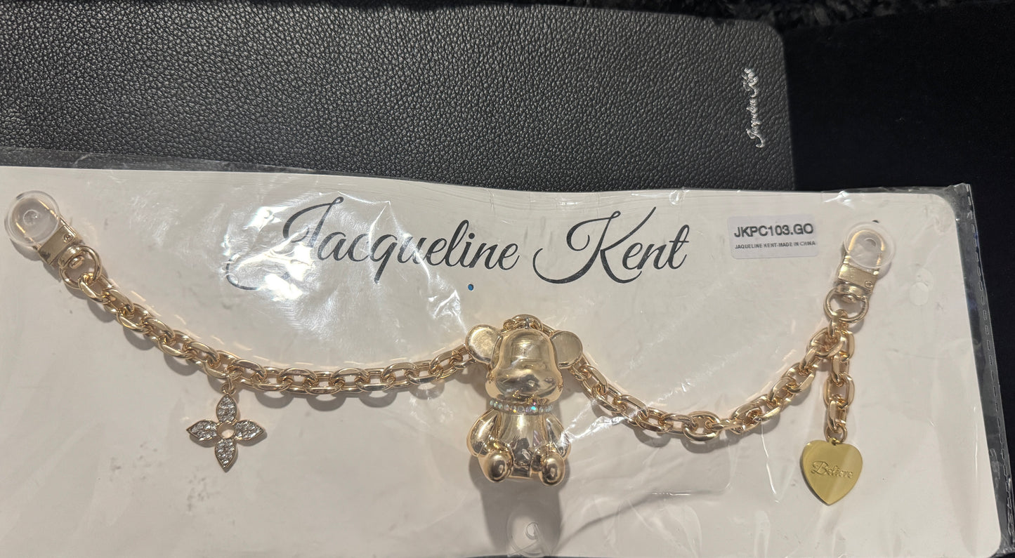 1 Jacqueline Kent Purse Chain Bear Necessity