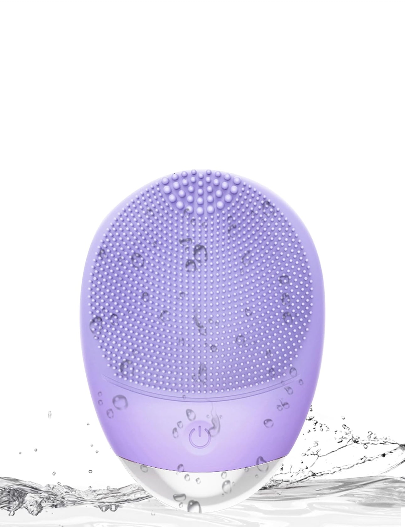 Vibrating Cleansing Brush for Face (Purple)