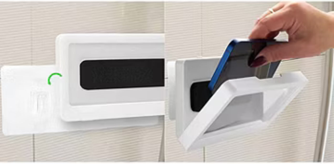 Charge Worx Waterproof Wall-Mounted Phone Holder