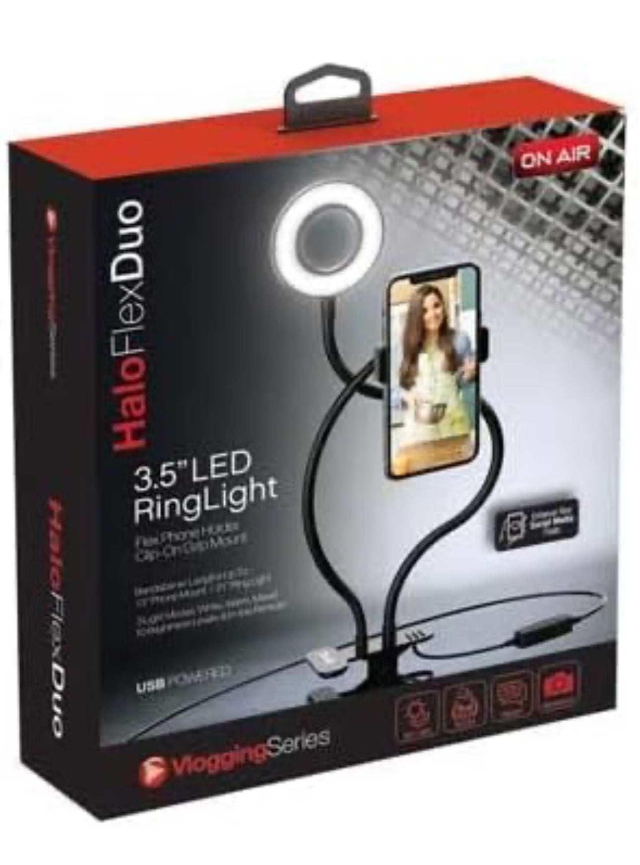 3.5” LED Ring Light Great For Social Media Use