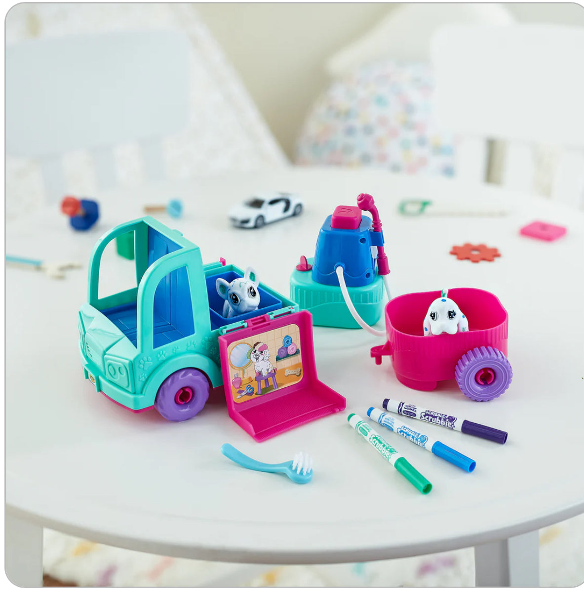 Crayola Scribble Scrubbie Pet Grooming Truck