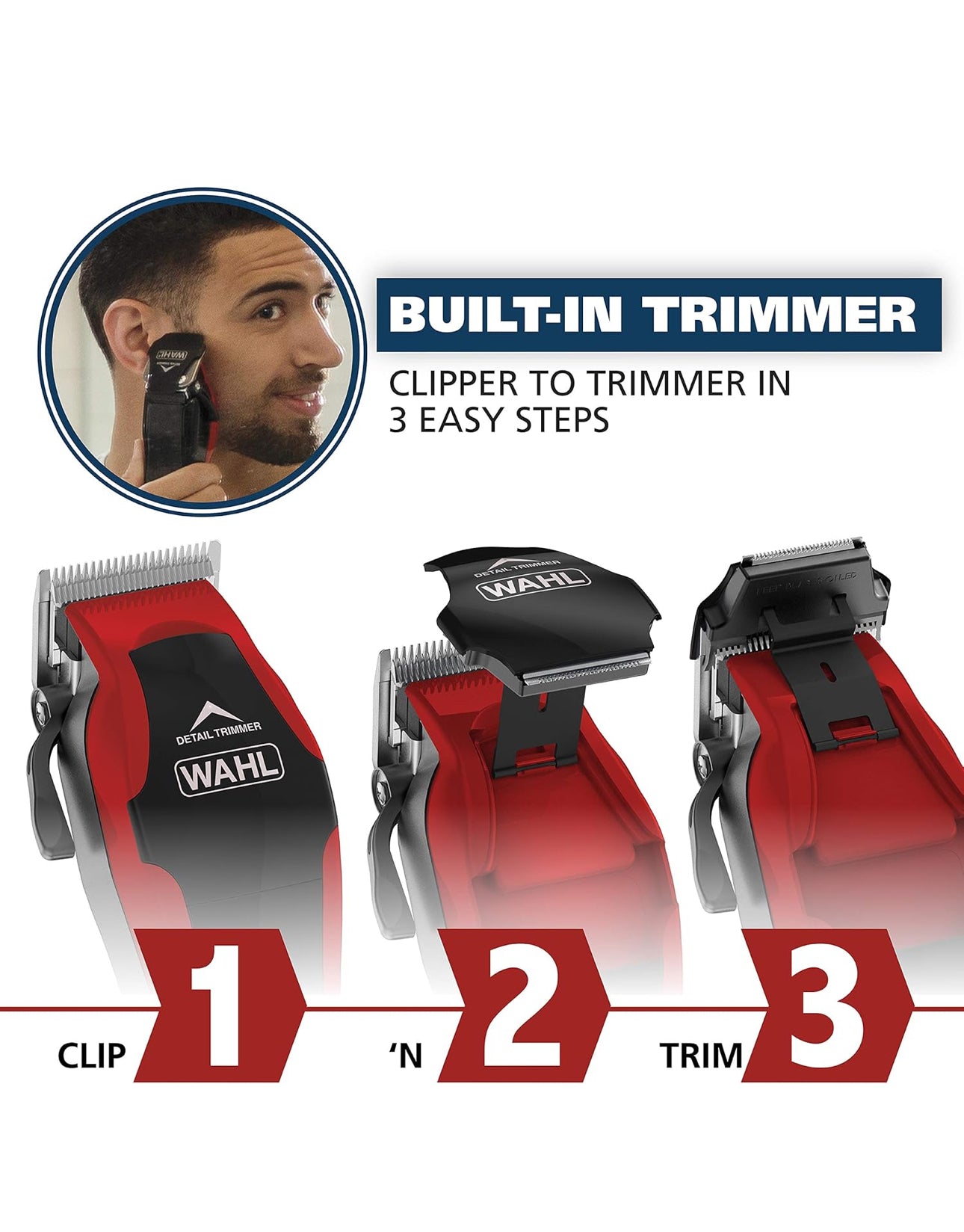 WAHL 2-IN-1 CLIP ‘N TRIM