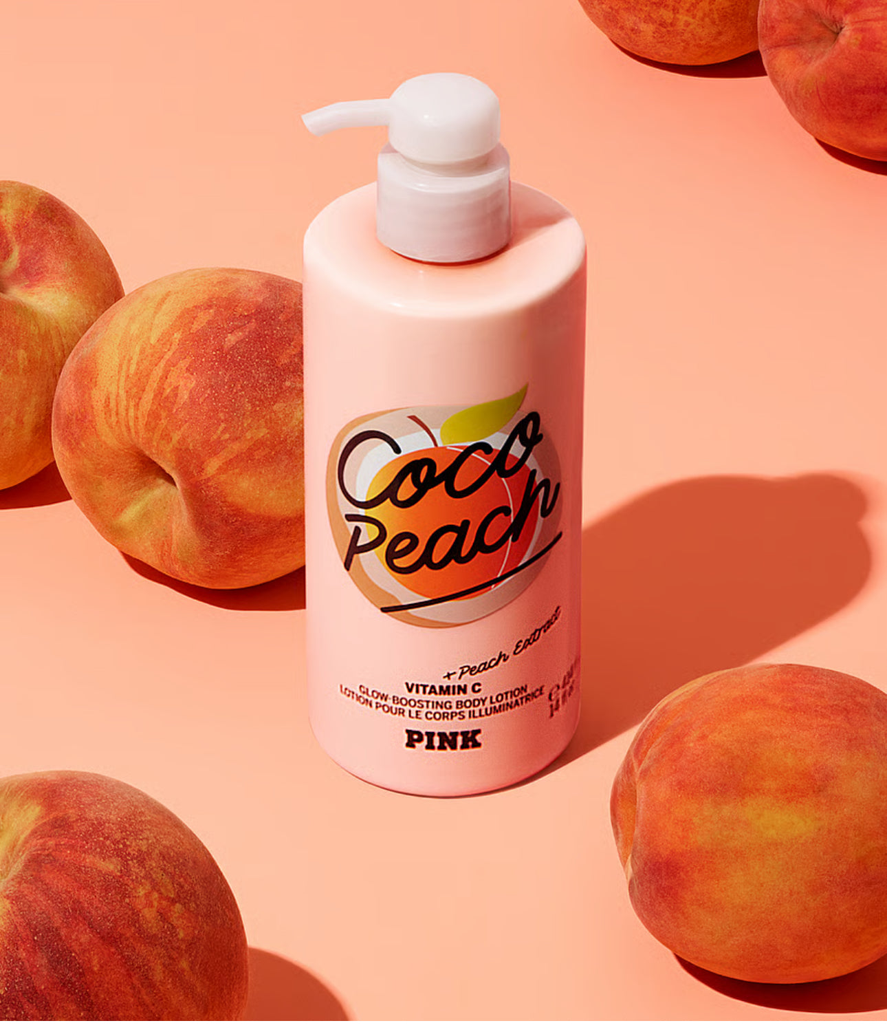 Coco Peach Lotion Glow Boosting Body Lotion