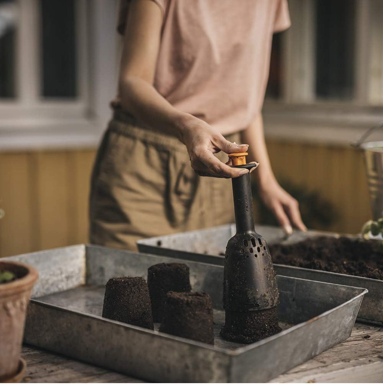 Fiskars Soil Block Maker for Gardening