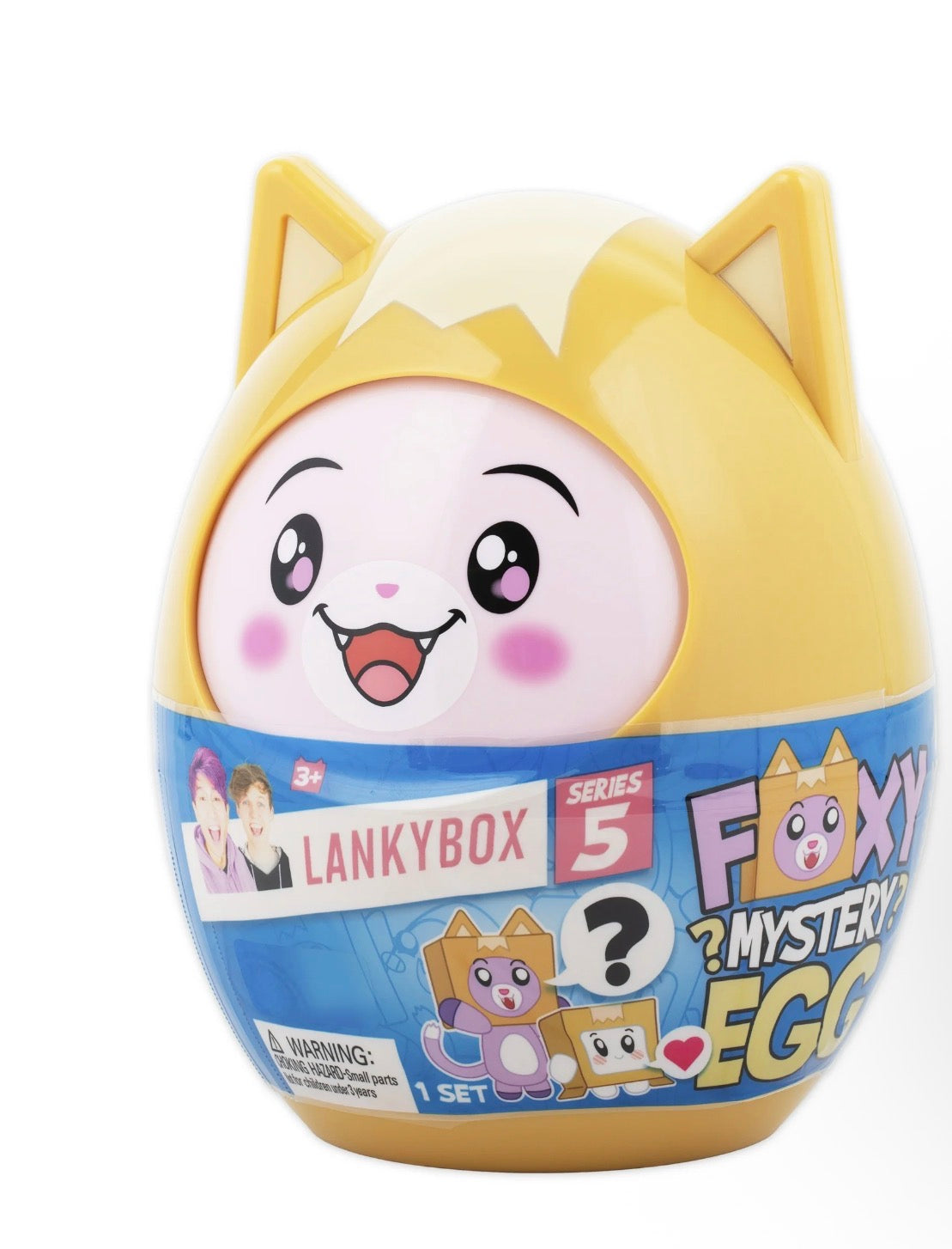 LankyBox Foxy Mystery Egg with 8 Exciting Toys Inside Officially Licensed. New