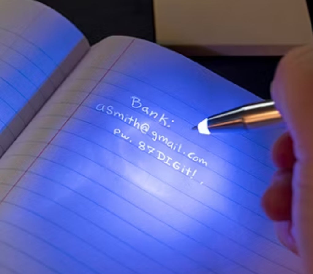 Invisible Pen with UV Light