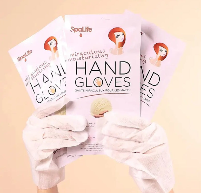 Spa Life Hand Gloves Mask