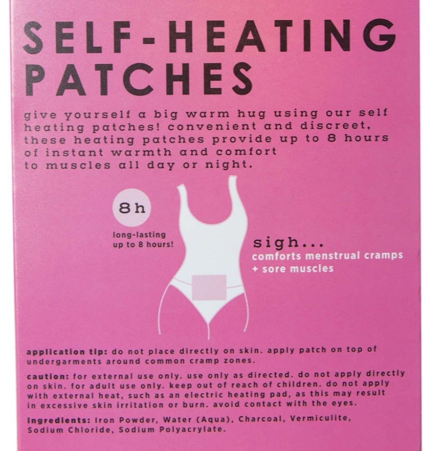 Self Heating Patches