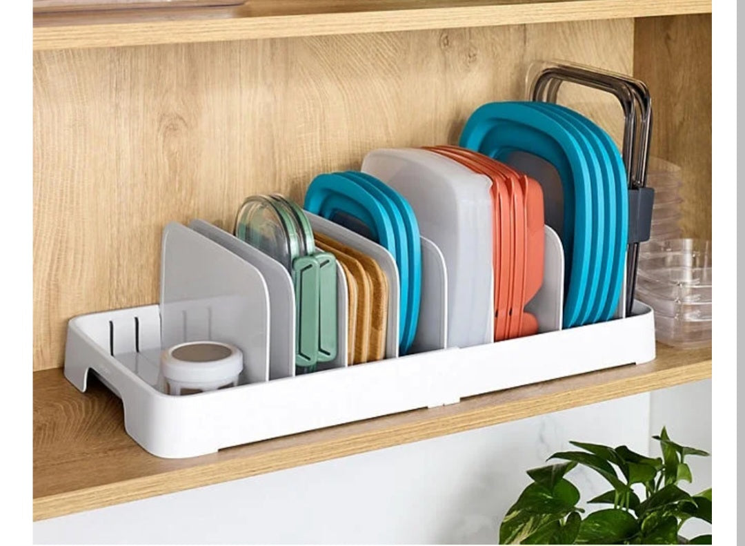 YouCopia StoraLid Food Container Lid Organizer, 40-Lid Capacity