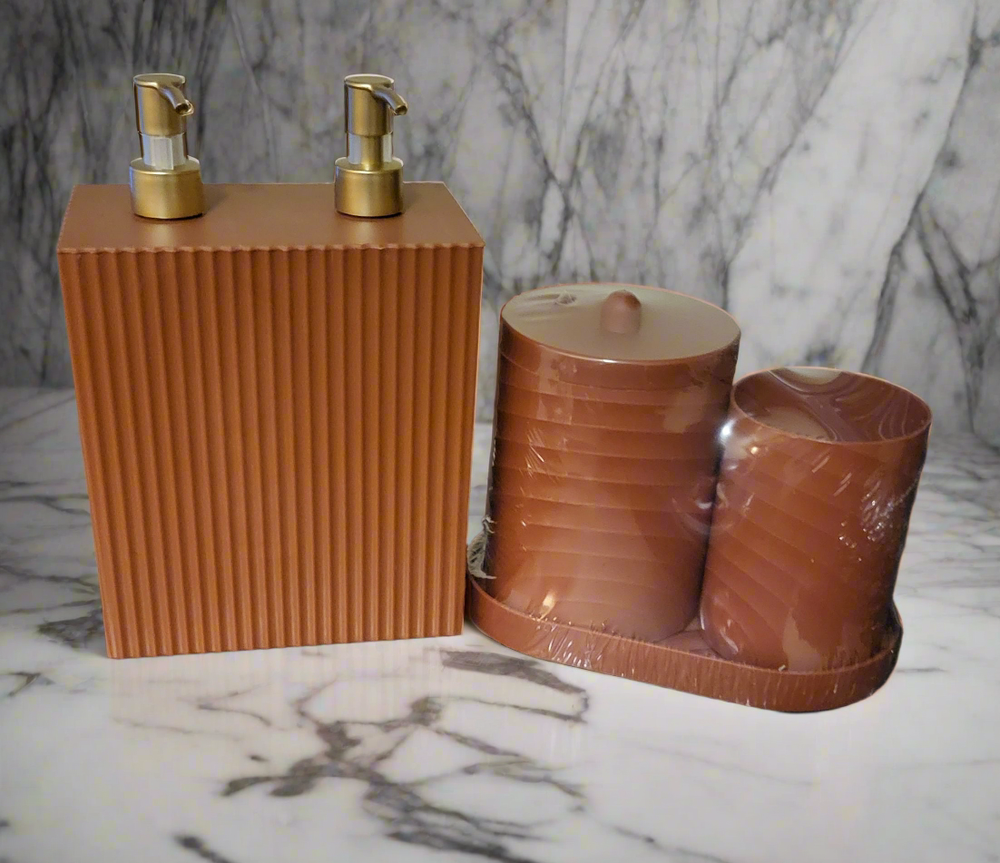 4-Piece Bathroom Countertop Set