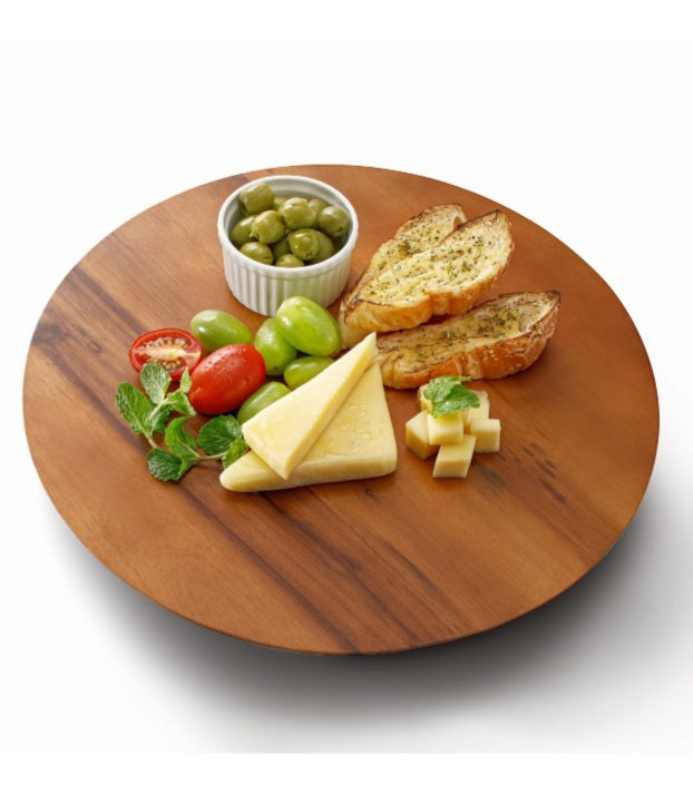9a Acacia Wood Lazy Susan (13 inches)