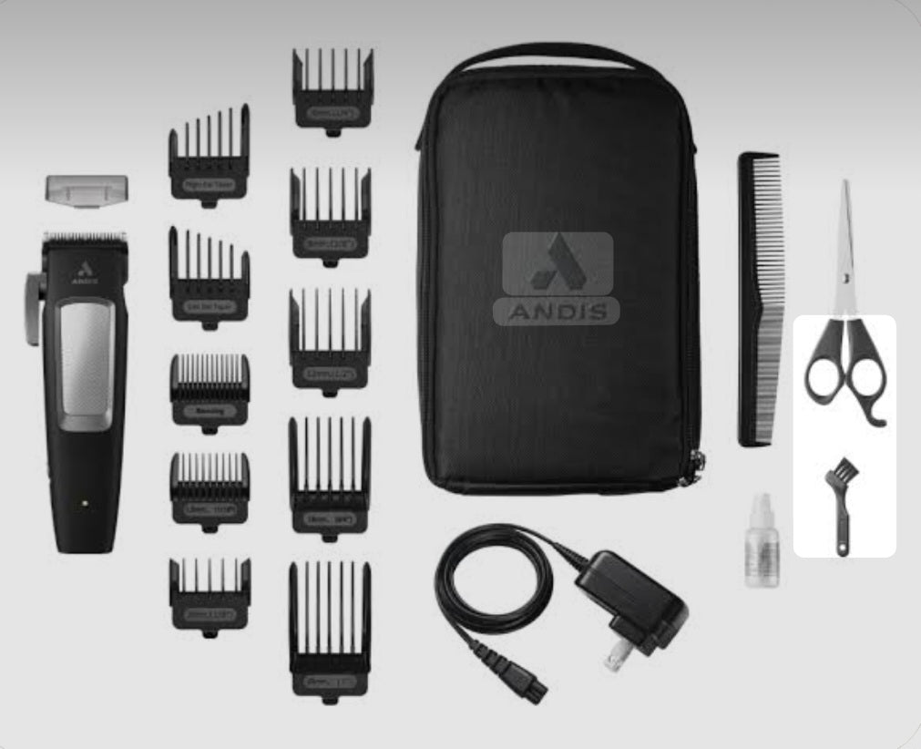 Andis inCred 18-Piece Cordless Styling Kit