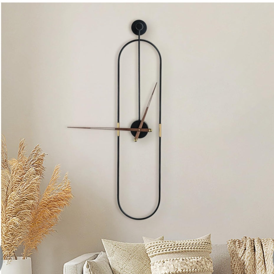 Oval Modern Wall Clock