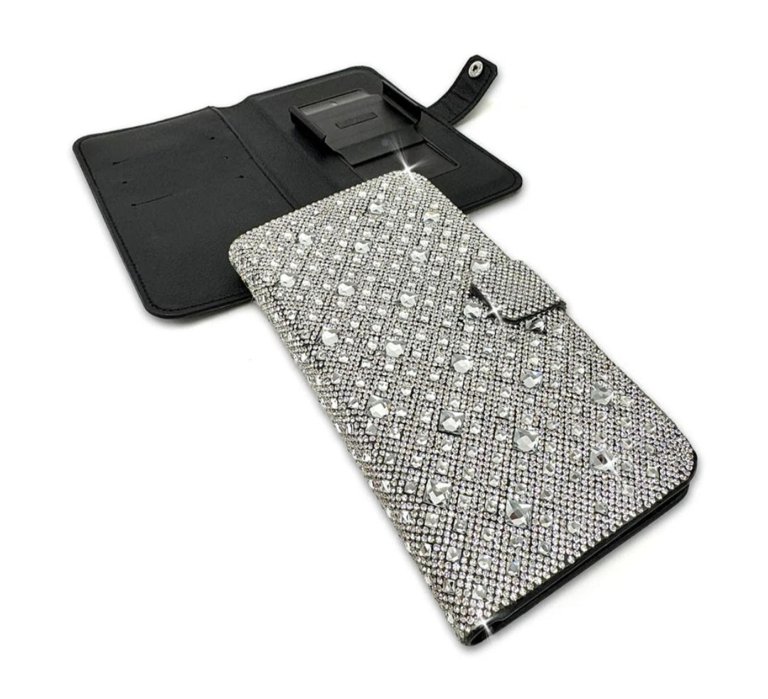 1 Jacqueline Kent Cell Phone Wallet (silver)