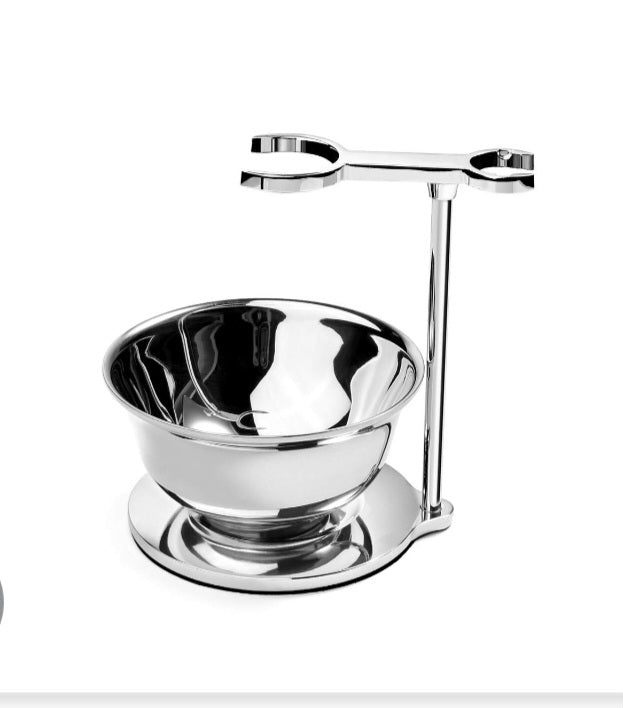 Luxury Shaving Razor Stand with Soap Bowl