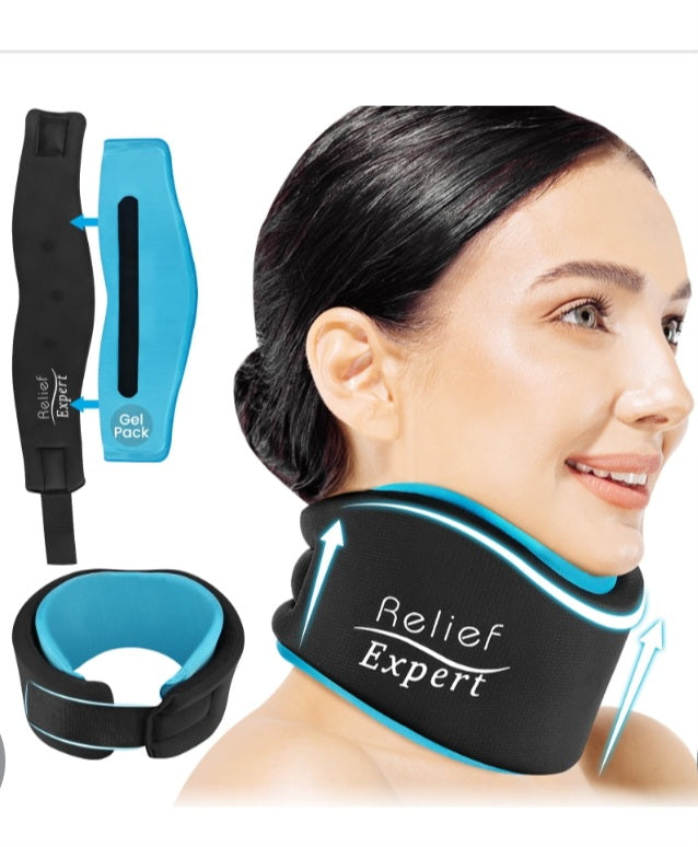 -001 NEW ITEM-Soft Neck Brace with Hot and Cold Gel Pack