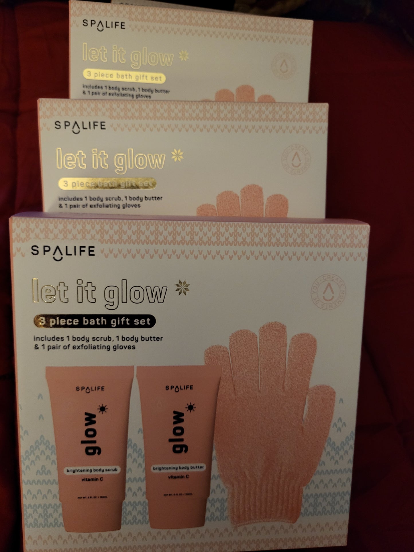 Spa Life 3 Piece Gift Se Let It Glow