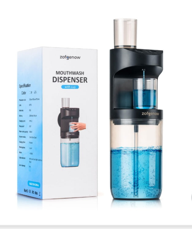 -001 NEW ITEM-Automatic Mouthwash Dispenser RECHARGEABLE