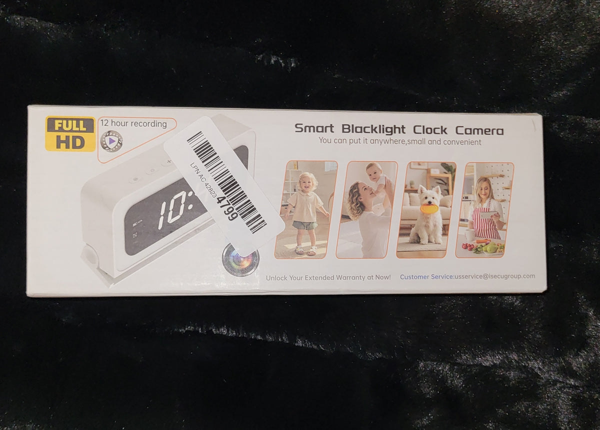 Gyliziex Clock Camera 2K WiFi Security Camera
