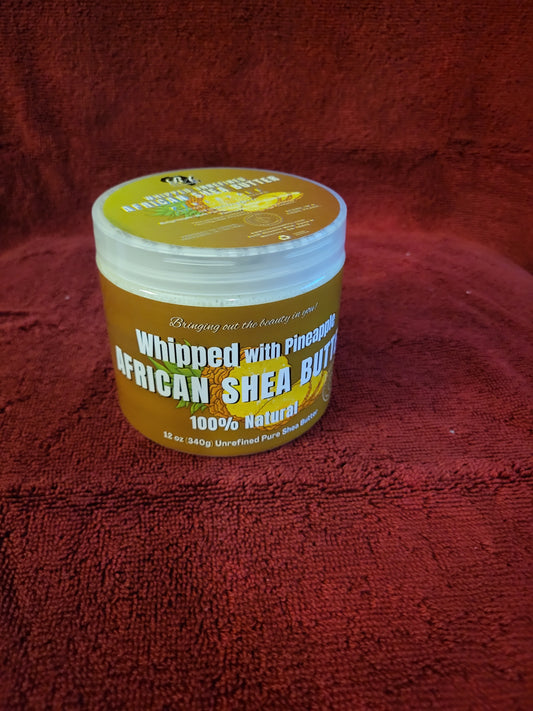African shea butter-Pineapple, 12oz