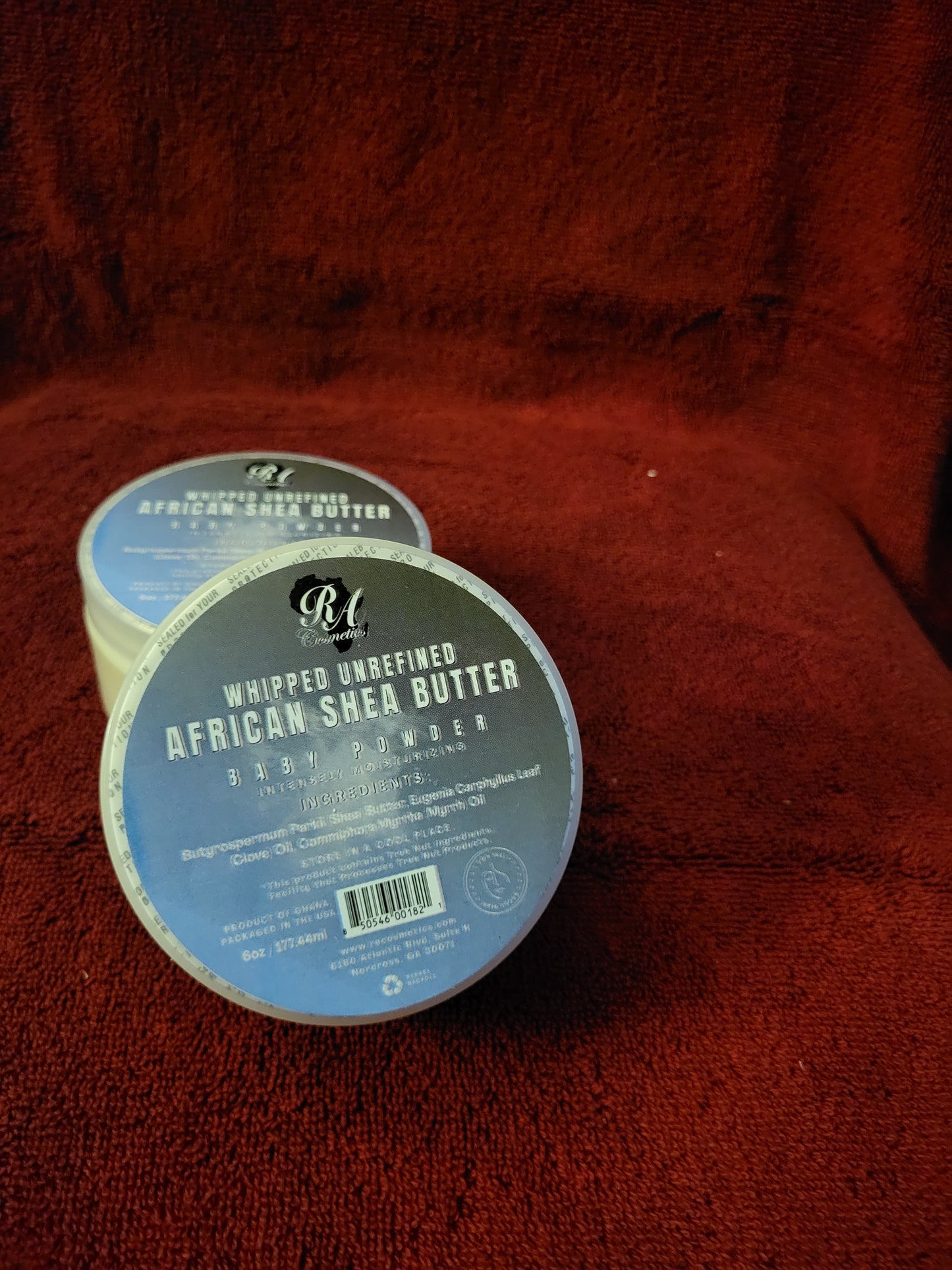 African Shea Butter- Baby Powder, 6oz