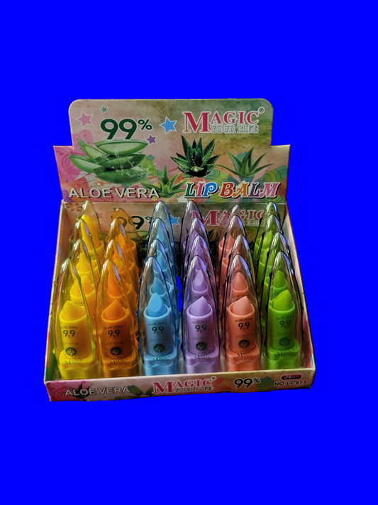 Aloe Vera Magic 99% Lip Balm-- $2.00 each