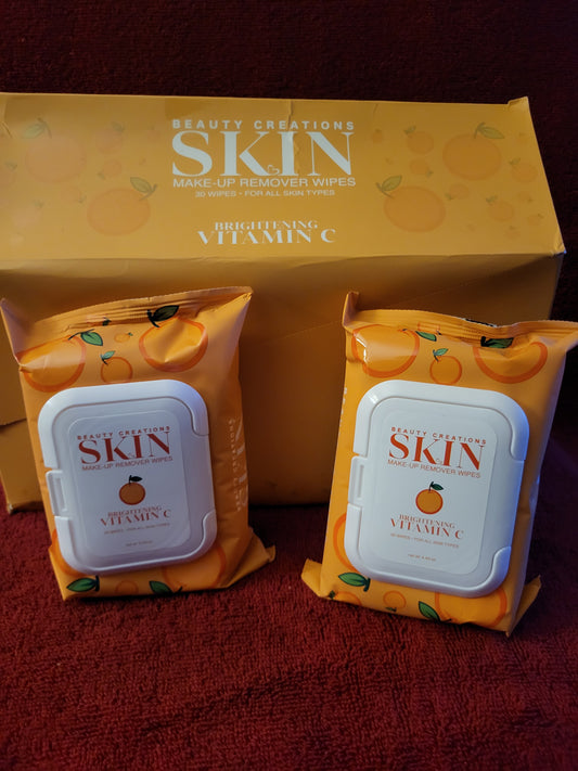 Beauty Creations--Vitamin C Makeup Remover Wipes