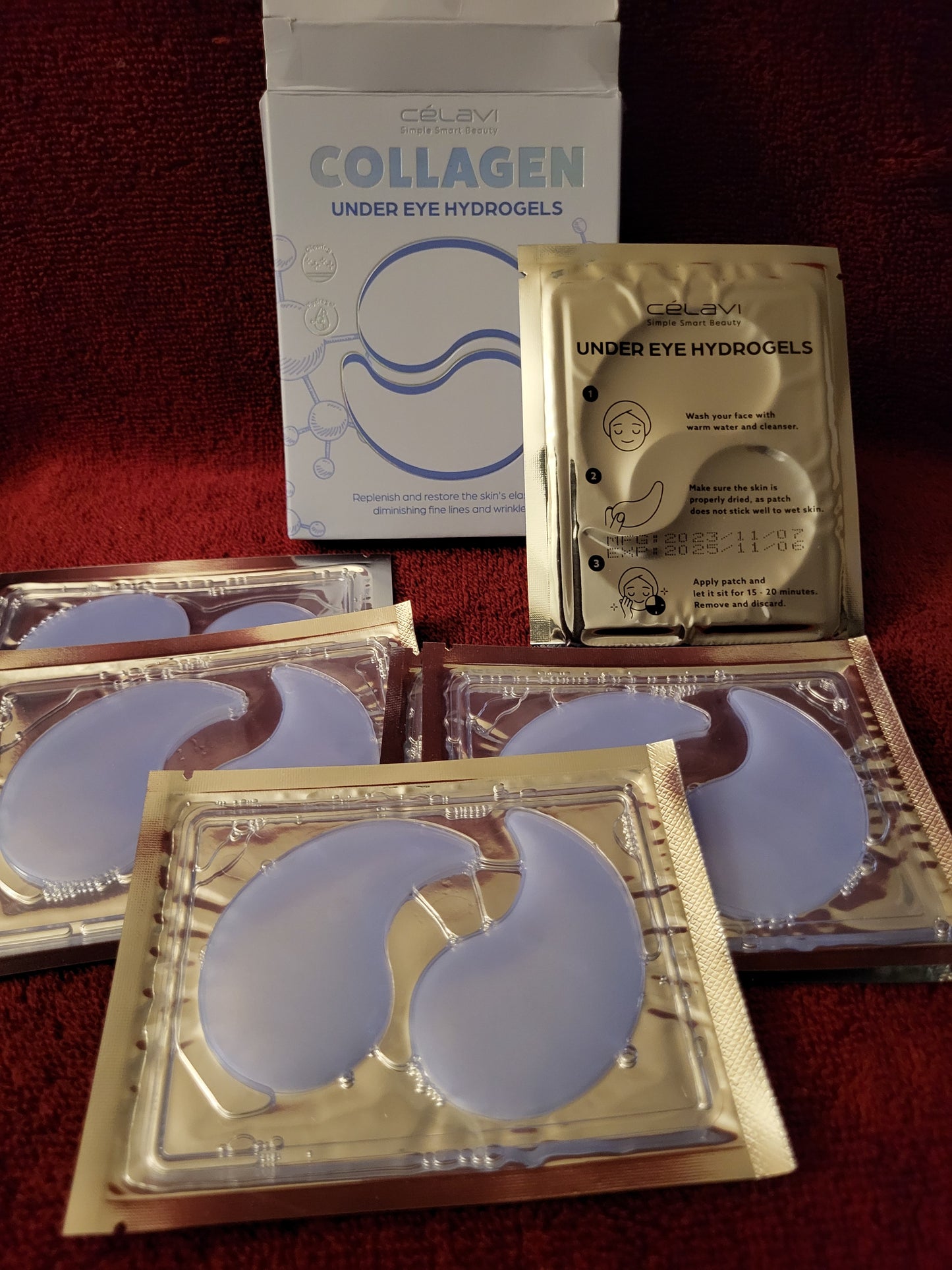 Collagen Under Eye Hydrogels