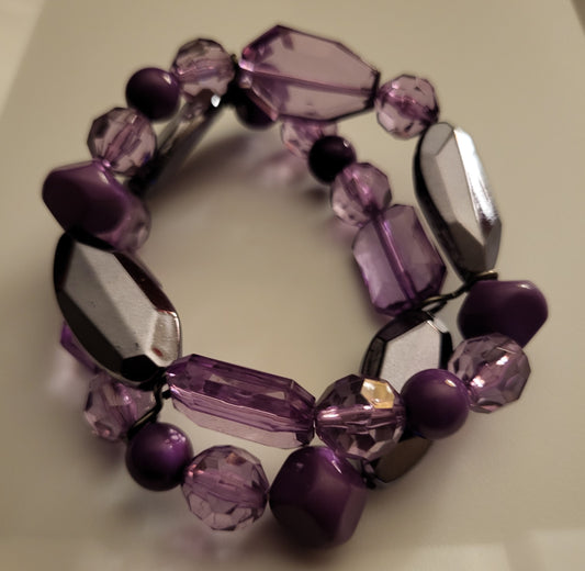 Jewelry Purple Bracelet