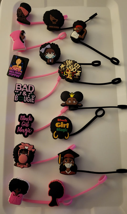 Jewelry Straw Toppers Random $1.00 Each