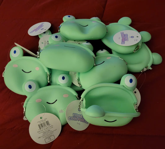 Frog Kid's Unisex Coin Holder