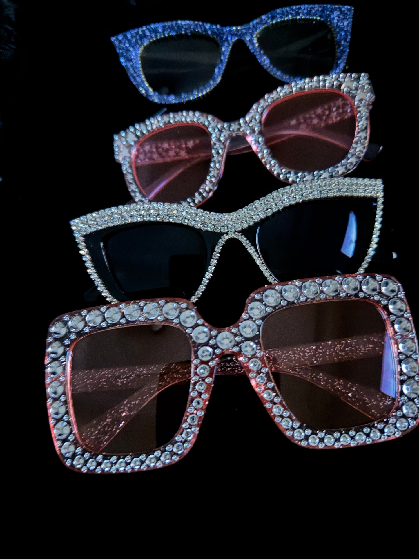 **SALE** 4 Pair Of Stylish Bling Sunglasses!