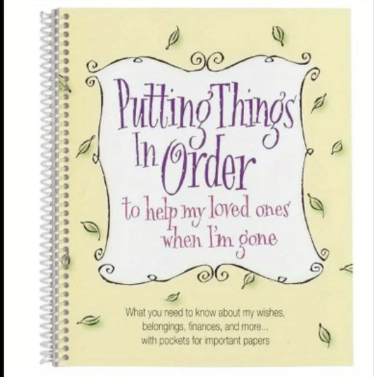 End of Life Planner and Journal