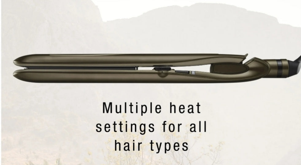 Conair Wild Primrose Professional 1 inch Ceramic Flat Iron Hair Straightener