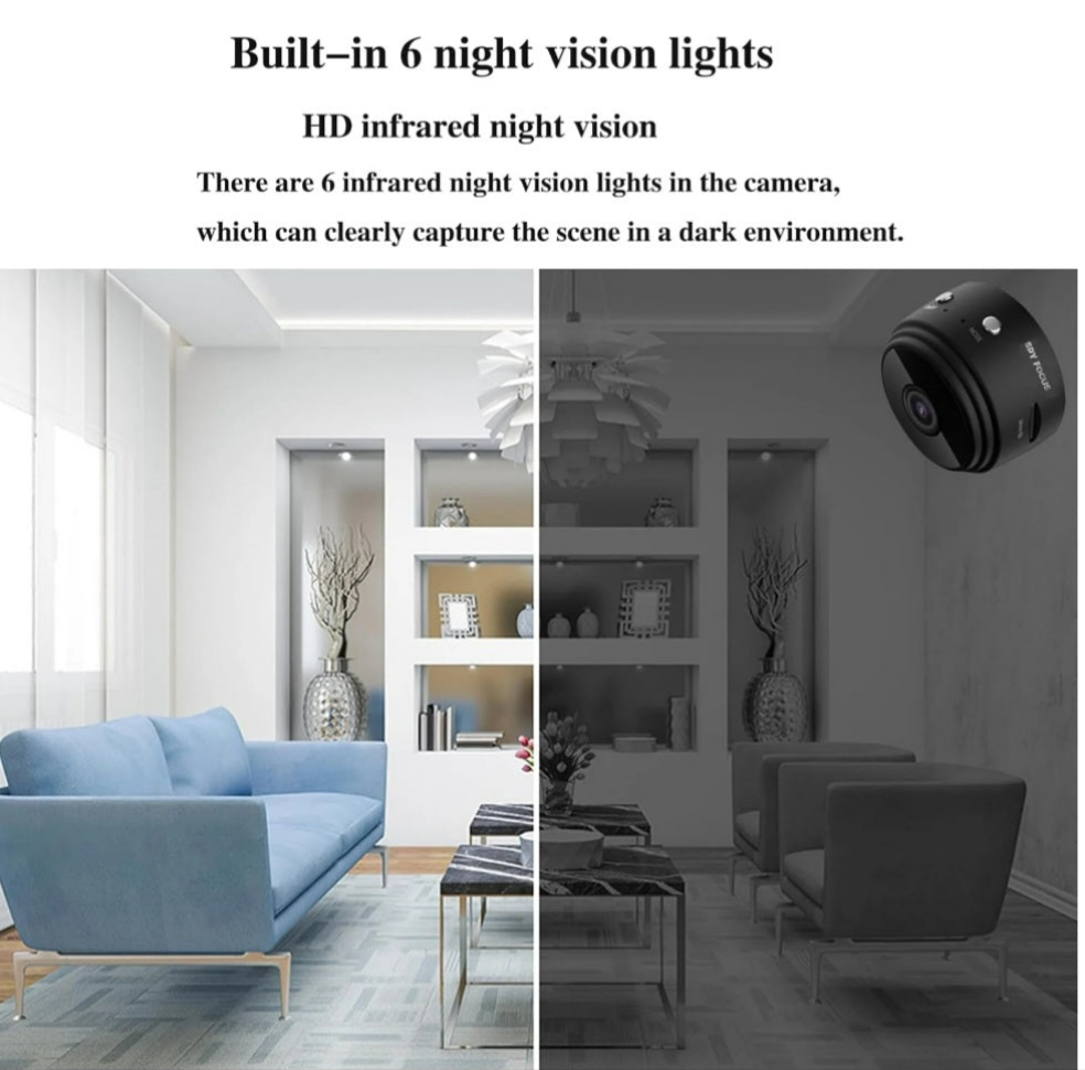 Mini Smart 1 Piece Security Camera