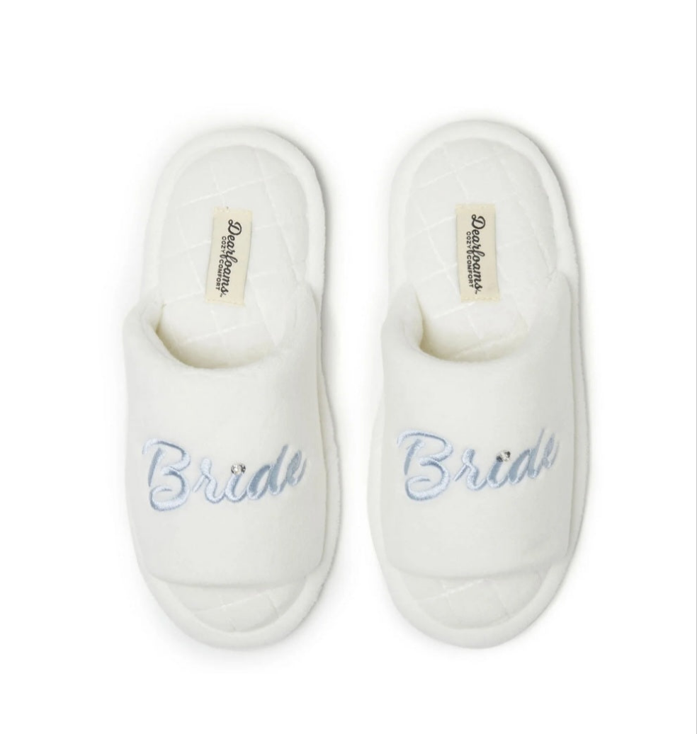 Dearfoam XL Bride Slippers