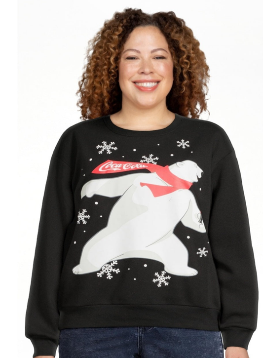 Coca Cola Light Up Sweatshirt, Size XXL