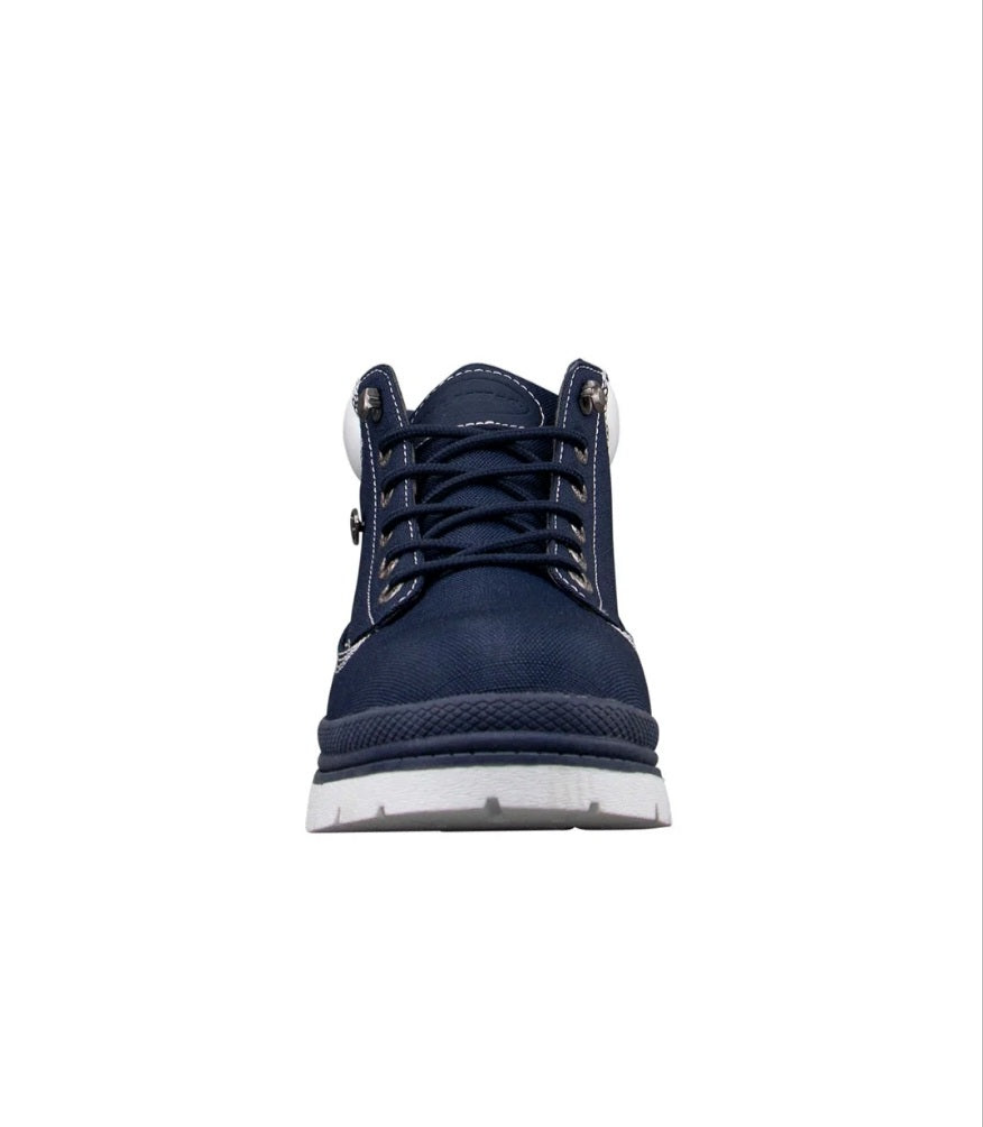 Lugz Men's Drifter Ripstop Chukka Boot-Navy 10 1/2