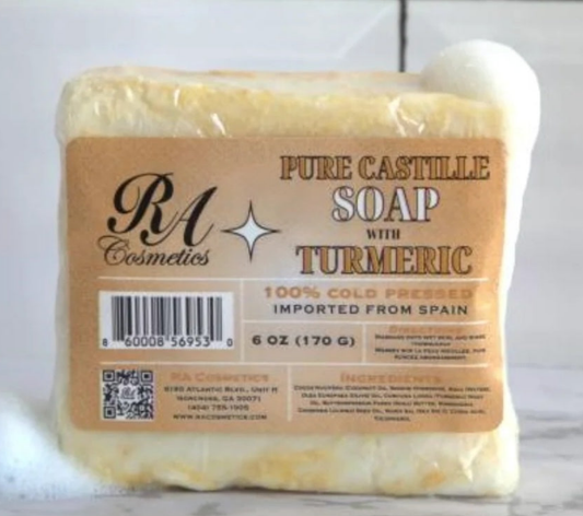 Pure Castille Soap with Tumeric