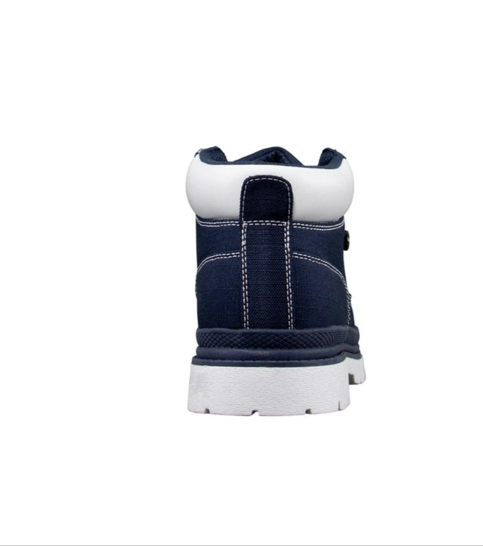 Lugz Men's Drifter Ripstop Chukka Boot-Navy 10 1/2