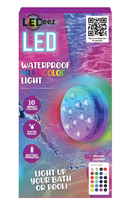 LED Waterproof Multicolor Light by LeDeez