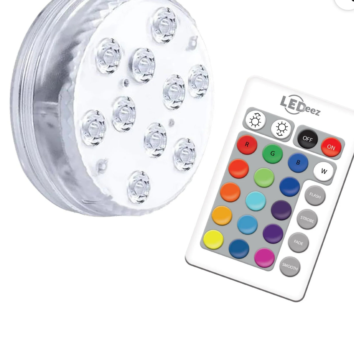 LED Waterproof Multicolor Light by LeDeez