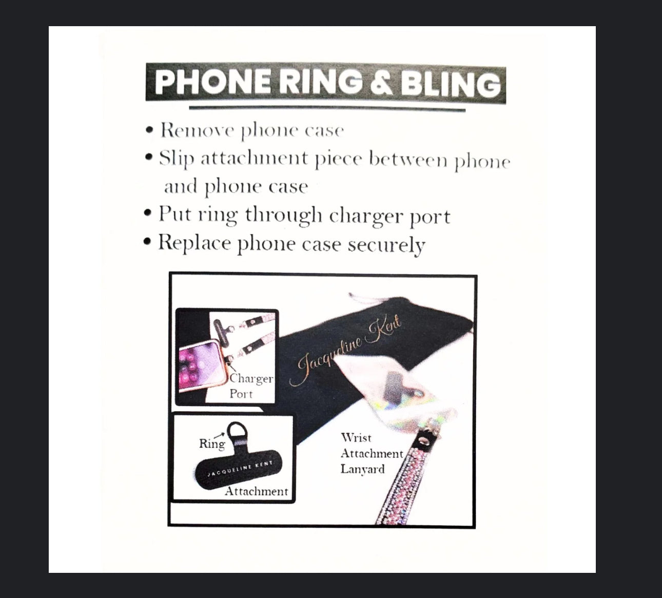 Cell Phone Wristlet - Rose Gold