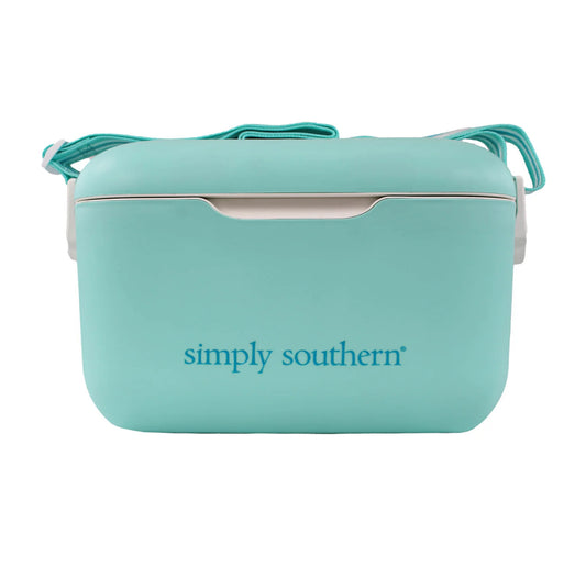 Simply Southern 21QT Breeze Blue Vintage Retro Cooler